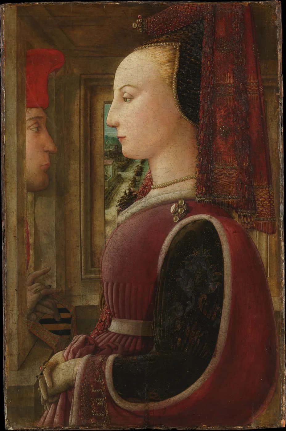Femme au Chapeau Rouge
